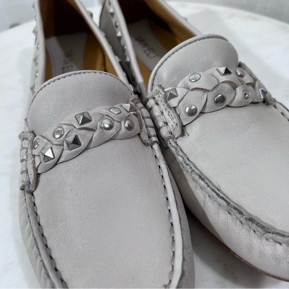 Vaneli Aedan Leather Studded Loafers Size 9 - Picture 13 of 13